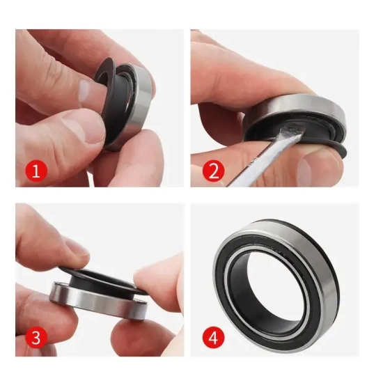 Osłona łożyska suportu rowerowego Muqzi G-9 Czarny
