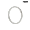 Podkładka łożyska sterów rowerowych 29x33.9x2mm Muqzi H-22 Srebrny