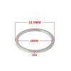 Podkładka łożyska sterów rowerowych 29x33.9x2mm Muqzi H-22 Srebrny