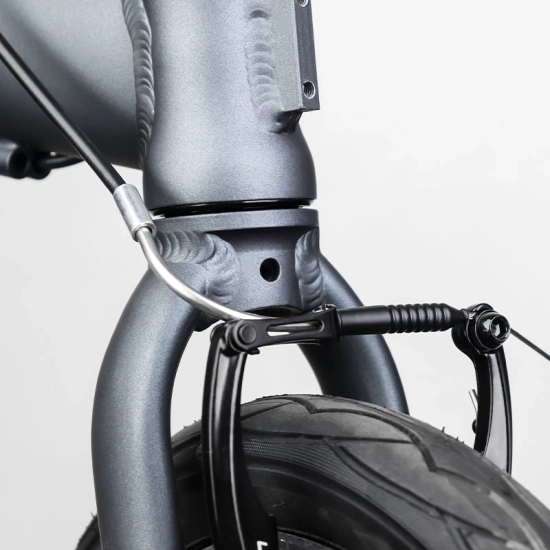 Prowadnica linki hamulców rowerowych V-brake 90° + gumka Muqzi J-3