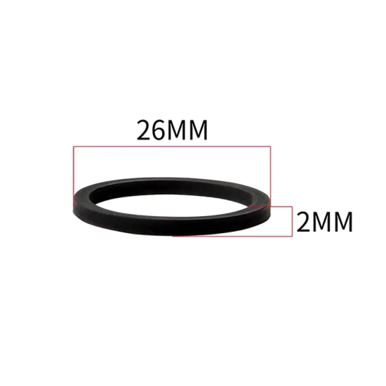 Oring tłoczka zacisku hamulca rowerowego Shimano 26x2mm Muqzi J-17 Czarny