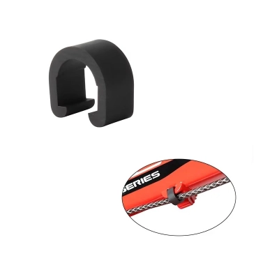 Zatrzask/Zacisk C do linek rowerowych Muqzi J-22 Plastik Czarny