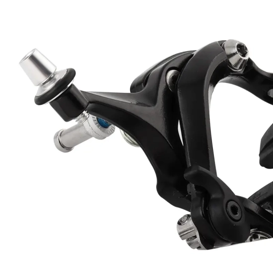 Śruba regulacyjna zacisku hamulca rowerowego V-brake M6 Muqzi B-38 Srebrny