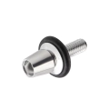 Śruba regulacyjna zacisku hamulca rowerowego V-brake M6 Muqzi B-38 Srebrny