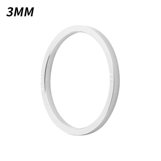 Podkładka suportu rowerowego 35.5x40.5x3mm Muqzi G-20 Aluminium