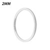 Podkładka suportu rowerowego 35.5x40.5x2mm Muqzi G-20 Aluminium
