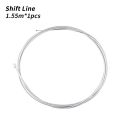 Linka przerzutki rowerowej 1.55m 1550mm Muqzi J-59 Srebrny