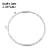 Linka hamulca rowerowego 1.7m 1700mm Muqzi J-59 Srebrny