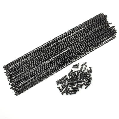 Szprycha rowerowa 2mm (14G) 288mm + Nypel 12mm Muqzi E-17