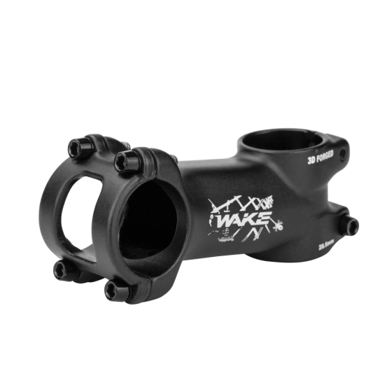 Mostek rowerowy +10° -10° 28.6x31.8mm 80mm WAKE SM034 Aluminium Czarny
