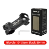 Mostek rowerowy +10° -10° 28.6x31.8mm 80mm WAKE SM034 Aluminium Czarny