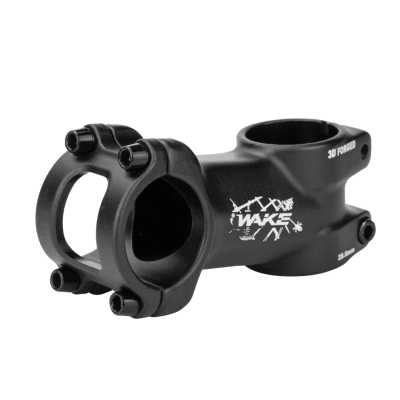 Mostek rowerowy +10° -10° 28.6x31.8mm 70mm WAKE SM034 Aluminium Czarny