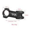 Mostek rowerowy +10° -10° 28.6x31.8mm 70mm WAKE SM034 Aluminium Czarny