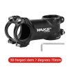 Mostek rowerowy +7° -7° 28.6x31.8mm 70mm WAKE A062 Aluminium Czarny
