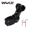 Mostek rowerowy Regulowany 28.6x31.8mm 110mm WAKE A820 Aluminium Czarny