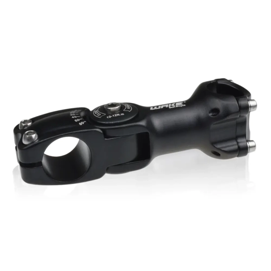 Mostek rowerowy Regulowany 28.6x31.8mm 110mm WAKE A820 Aluminium Czarny