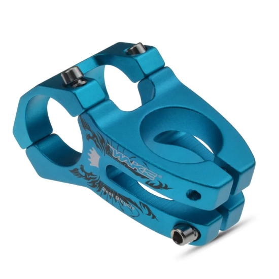 Mostek rowerowy krótki 28.6x31.8mm 45mm WAKE A089B Aluminium