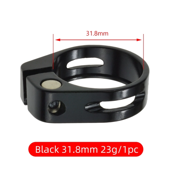 Zacisk sztycy rowerowej/posiodłowej 31.8mm WAKE SC-204C Aluminium