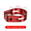 Zacisk sztycy rowerowej/posiodłowej 31.8mm WAKE SC-204C Aluminium
