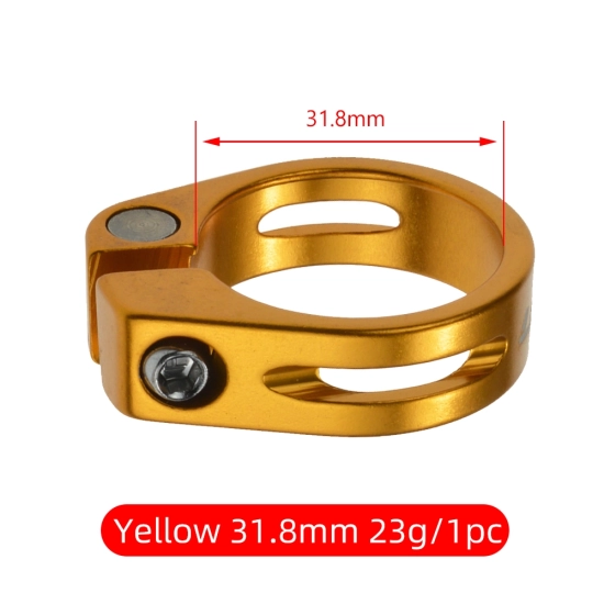 Zacisk sztycy rowerowej/posiodłowej 31.8mm WAKE SC-204C Aluminium