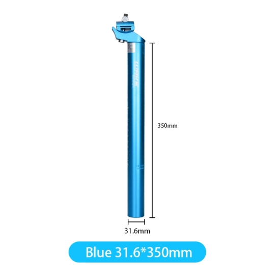 Sztyca rowerowa/podsiodłowa 31.6x350mm 1 śruba WAKE P371 Aluminium