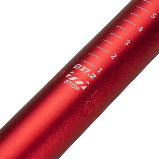 Sztyca rowerowa/podsiodłowa 27.2x350mm 1 śruba WAKE P371 Aluminium