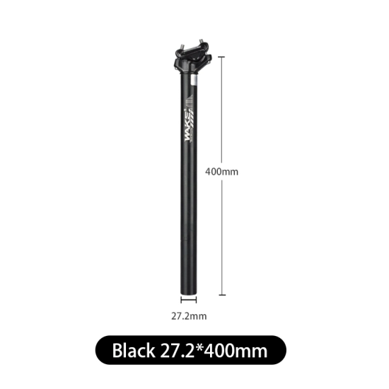 Sztyca rowerowa/podsiodłowa 27.2x400mm 2 śruby WAKE SP-306 Aluminium