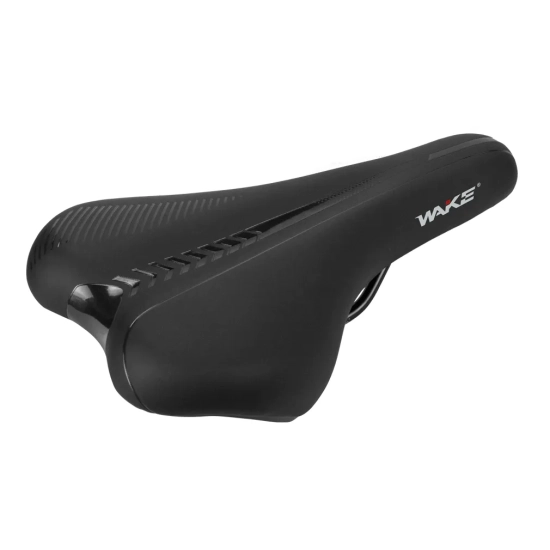Siodełko rowerowe MTB 160x278mm WAKE 2789 Czarny