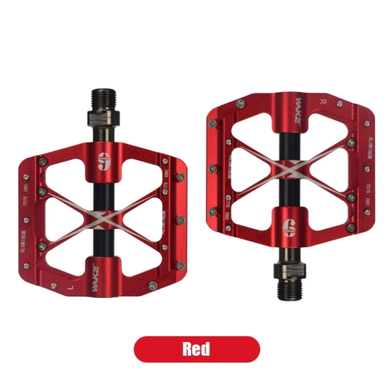 Pedały rowerowe 84x92mm 3x łożysko WAKE B258 Aluminium