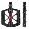 Pedały rowerowe 84x92mm 3x łożysko WAKE B258 Aluminium