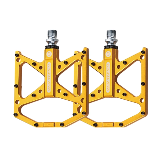 Pedały rowerowe Platformy 105x105mm 3x łożysko Iron March ALNC-1108 Aluminium