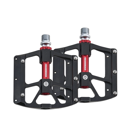 Pedały rowerowe Platformy 97x105mm 3x łożysko Iron March ALNC-2027 Aluminium