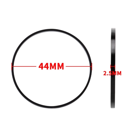 Podkładka suportu rowerowego BB90 BB92 44x2.5mm Muqzi G-12 Aluminium Czarny
