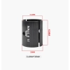 Adapter do kierownicy rowerowej 35 do 31.8mm Muqzi H-3 Czarny