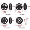 Uchwyt na licznik / komputer rowerowy Garmin Bryton Wahoo Muqzi H-28 Czarny