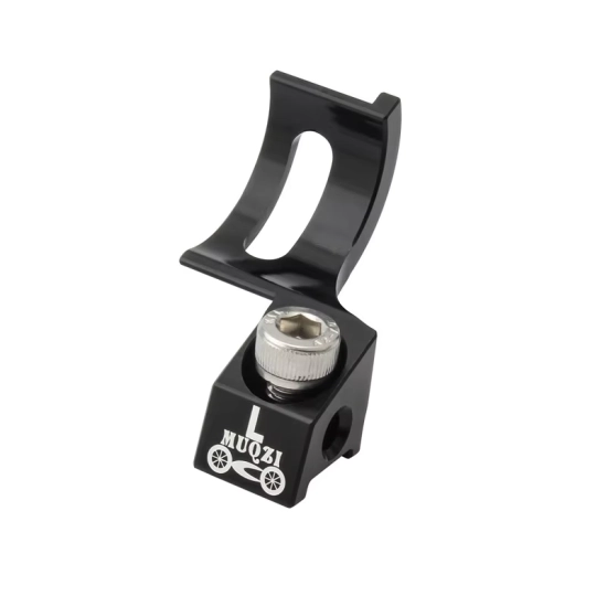 Adapter manetki przerzutki rowerowej Lewy Muqzi J-1 Aluminium Czarny