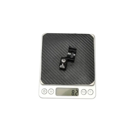 Adapter manetki przerzutki rowerowej Lewy Muqzi J-1 Aluminium Czarny