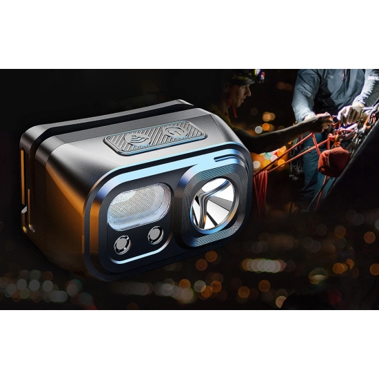 Latarka czołowa Superfire HL23, 220lm, USB-C