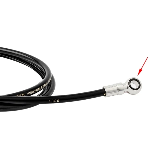 Oring zacisku hamulca rowerowego 9x1mm 8x1mm Muqzi J-50 6szt. Czarny