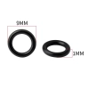 Oring zacisku hamulca rowerowego 9x1mm 8x1mm Muqzi J-50 6szt. Czarny