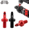 Adapter zaworu amortyzatora rowerowego Muqzi L-7 Tył Czarny