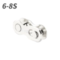 Spinka/Ogniwo łańcucha rowerowego 6S 7S 8S Muqzi K-5 Srebrny