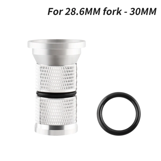 Śruba rozprężna do steru widelca rowerowego 28.6x30mm Muqzi L-17 Srebrny
