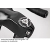 Śruba rozprężna do steru widelca rowerowego 31.8x30mm Muqzi L-17 Srebrny