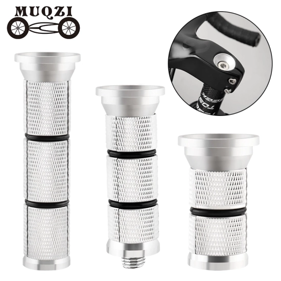 Śruba rozprężna do steru widelca rowerowego 31.8x30mm Muqzi L-17 Srebrny