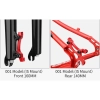 Adapter/Uchwyt zacisku hamulca rowerowego 001 IS mount (F160/R140) Muqzi J-71 Czarny