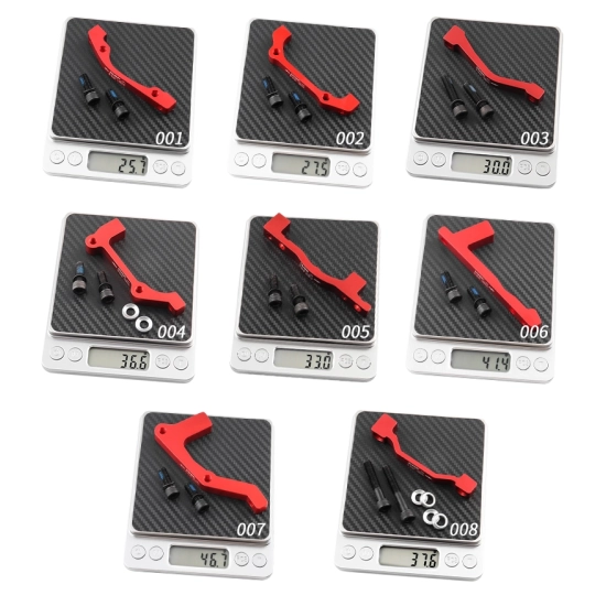 Adapter/Uchwyt zacisku hamulca rowerowego 007 IS mount (R203) Muqzi J-71 Czarny