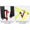Adapter/Uchwyt zacisku hamulca rowerowego 006 Post Mount (F180/R180) Muqzi J-71 Czarny