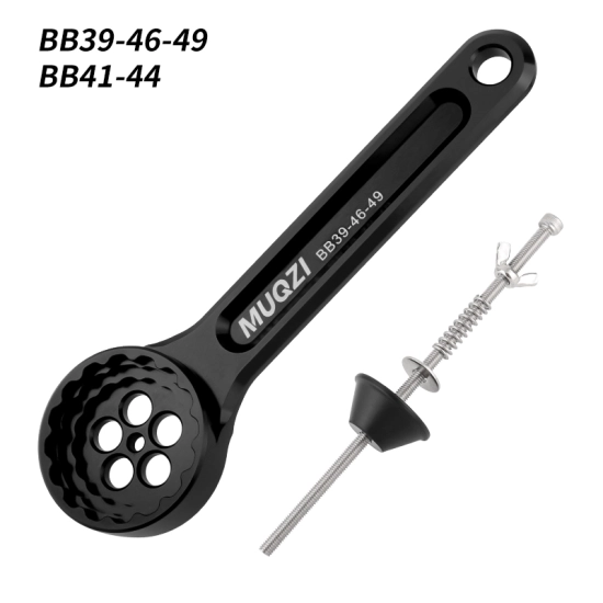 Klucz do suportu rowerowego + element dodatkowy Muqzi A-51 Czarny