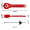 Klucz do suportu rowerowego + element dodatkowy Muqzi A-51 Czarny